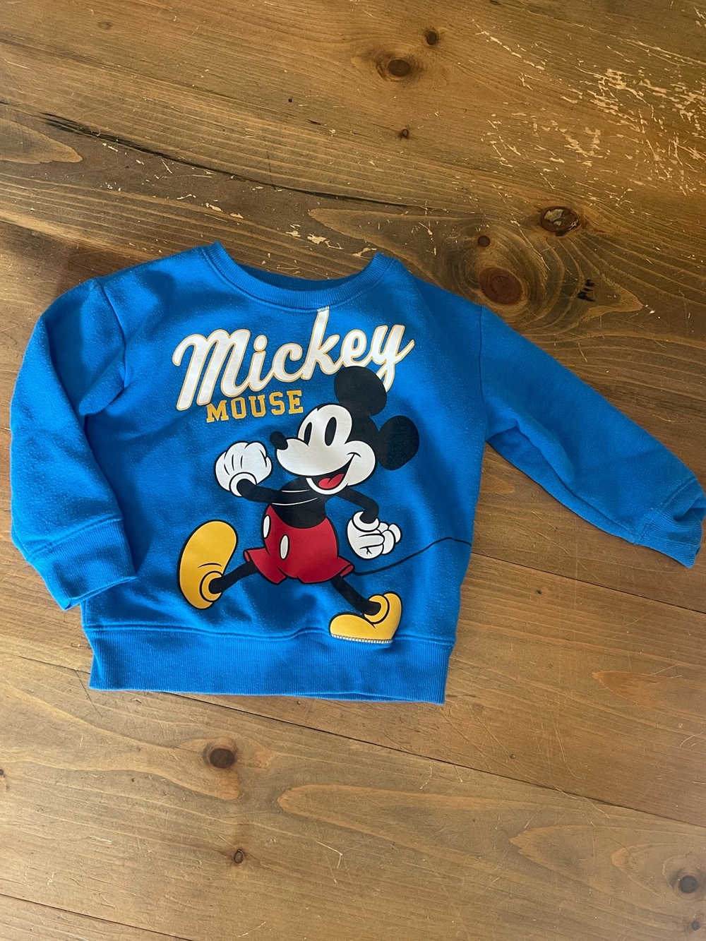 Size 2T. Disney Mickey Mouse Sweatshirt